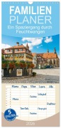 Familienplaner 2026 - Ein Spaziergang durch Feuchtwangen mit 5 Spalten (Wandkalender, 21 x 45 cm) CALVENDO - Tina Rabus
