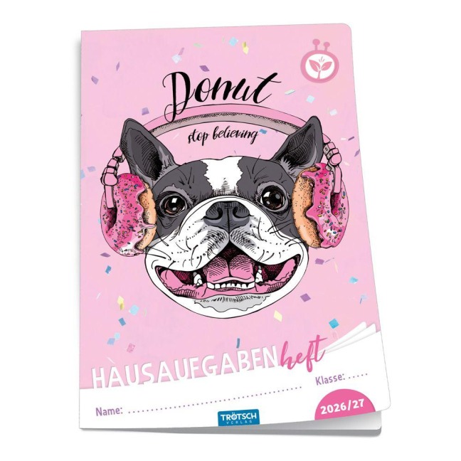 TRÖTSCH - Jahresbezogenes Hausaufgabenheft Grundschule Hund 26/27 - 