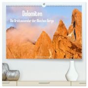 Cover-Bild zum Titel 'Dolomiten - Die Dreitausender der Bleichen Berge (hochwertiger Premium Wandkalender 2026 DIN A2 quer), Kunstdruck in Hochglanz' von 'Martin Zwick'