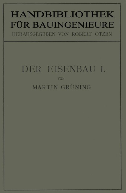Der Eisenbau - Martin Grüning