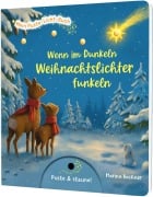 Cover-Bild zum Titel 'Mein Puste-Licht-Buch: Wenn im Dunkeln Weihnachtslichter funkeln' von 'Sylvia Tress'
