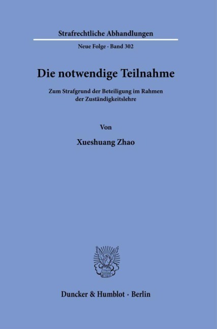 Die notwendige Teilnahme. - Xueshuang Zhao