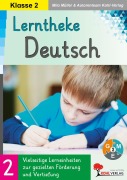 Cover-Bild zum Titel 'Lerntheke Deutsch / Klasse 2' von 'Mila Müller, Kohl-Verlag Autorenteam'