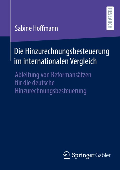 Die Hinzurechnungsbesteuerung im internationalen Vergleich - Sabine Hoffmann