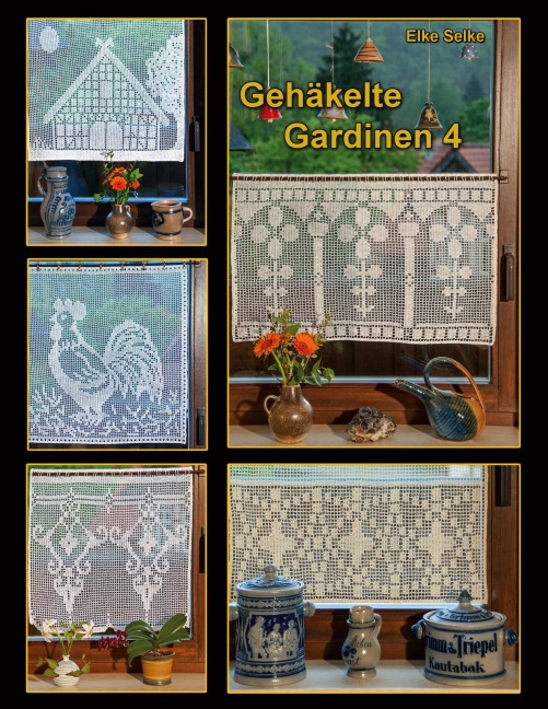 Gehäkelte Gardinen 4 - Elke Selke