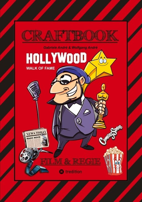 CRAFTBOOK - HOLLYWOOD STORY - TOLLE MOTIVE - FILM - GENRE - REGISSEUR RAFFAEL - SET - RÄTSEL - KNIFFELIGES - FUNNY GAME - Wolfgang André, Gabriele André