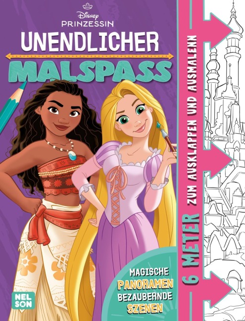 Disney Prinzessin: Unendlicher Malspaß - 