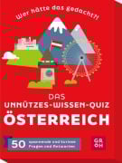 Cover-Bild zum Titel 'Wer hätte das gedacht?! Das Unnützes-Wissen-Quiz Österreich' von 'Angelika Mandler-Saul'