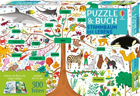 Puzzle & Buch: Stammbaum des Lebens - Alice James