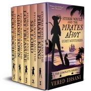 Cover-Bild zum Titel 'Storm Wavily and the Pirates Ahoy Cozy Mysteries (Pirates Ahoy!)' von 'Vered Ehsani'