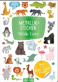 Metallic-Sticker - Wilde Tiere - 