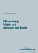 Cover-Bild zum Titel 'Fallsammlung Polizei- und Ordnungsrecht Berlin' von ''