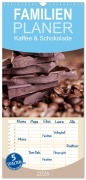Familienplaner 2026 - Kaffee & Schokolade mit 5 Spalten (Wandkalender, 21 x 45 cm) CALVENDO - Nailia Schwarz