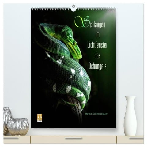 Schlangen im Lichtfenster des Dschungels (hochwertiger Premium Wandkalender 2024 DIN A2 hoch), Kunstdruck in Hochglanz - Heinz Schmidbauer