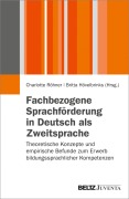 Cover-Bild zum Titel 'Fachbezogene Sprachförderung in Deutsch als Zweitsprache' von ''