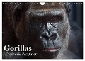 Gorillas. Kraftvolle Pazifisten (Wandkalender 2025 DIN A4 quer), CALVENDO Monatskalender - Elisabeth Stanzer