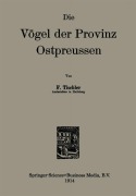 Cover-Bild zum Titel 'Die Vögel der Provinz Ostpreussen' von 'F. Tischler'
