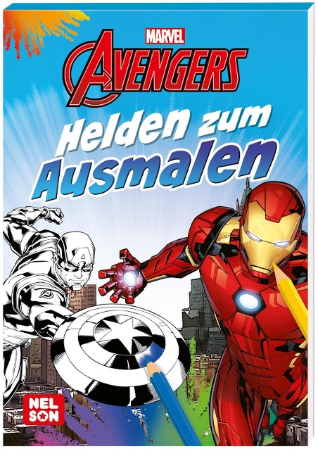 Marvel Avengers: Helden zum Ausmalen - 