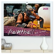 Cover-Bild zum Titel 'Paintball - so cool (hochwertiger Premium Wandkalender 2026 DIN A2 quer), Kunstdruck in Hochglanz' von 'Peter Roder'