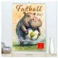 Fußball Stars - Fußball regiert die Welt (hochwertiger Premium Wandkalender 2025 DIN A2 hoch), Kunstdruck in Hochglanz - Peter Roder