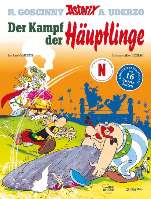 Asterix 04 Extraausgabe zur Netflix-Serie - René Goscinny, Albert Uderzo