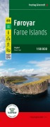 Cover-Bild zum Titel 'freytag & berndt Straßenkarte Färöer / Føroyar 1:90.000' von ''