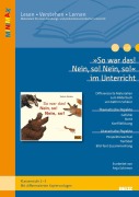 Cover-Bild zum Titel ''So war das! Nein, so! Nein, so!' im Unterricht' von 'Anja Schirmer'