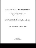 Cover-Bild zum Titel 'Academic Keywords' von 'Cary Nelson, Stephen Watt'