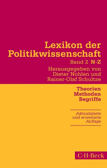 Lexikon der Politikwissenschaft 2 / N-Z - 