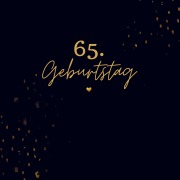 Cover-Bild zum Titel '65. Geburtstag- Gästebuch Blanko' von 'Julia S. Klein'
