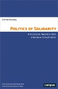 Cover-Bild zum Titel 'The Politics of Solidarity' von 'Carmen Ludwig'