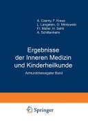Cover-Bild zum Titel 'Ergebnisse der Inneren Medizin und Kinderheilkunde' von 'L. Langstein, A. Schittenhelm'