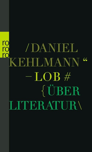 Lob - Daniel Kehlmann