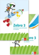 Cover-Bild zum Titel 'Zebra 3. Paket: Arbeitsheft Sprache, Arbeitsheft Lesen/Schreiben Klasse 3' von ''
