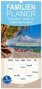 Familienplaner 2025 - Mauritius - Insel im Indischen Ozean mit 5 Spalten (Wandkalender, 21 x 45 cm) CALVENDO - Peter Roder