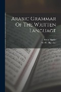 Arabic Grammar Of The Written Language - Ernst Harder