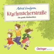 Cover-Bild zum Titel 'Krachmacherstraße. Die große Hörbuchbox' von 'Astrid Lindgren'
