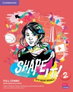 Cover-Bild zum Titel 'Shape It! Level 2 Full Combo Student's Book and Workbook with Practice Extra' von 'Claire Thacker, Stuart Cochrane, Annie Cornford'