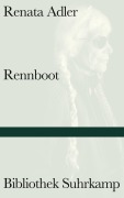 Cover-Bild zum Titel 'Rennboot' von 'Renata Adler'