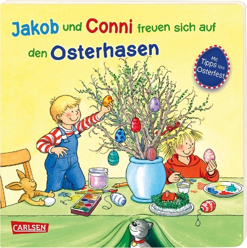 Jakob und Conni freuen sich auf den Osterhasen - Sandra Grimm