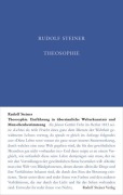 Cover-Bild zum Titel 'Theosophie' von 'Rudolf Steiner'