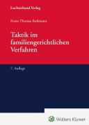 Cover-Bild zum Titel 'Taktik im familiengerichtlichen Verfahren' von 'Franz-Thomas Roßmann'
