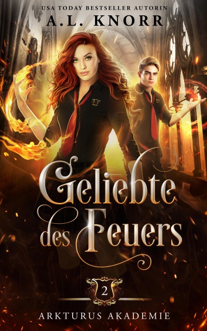 Geliebte des Feuers - A. L. Knorr, Fantasy Bücher, Winterfeld Verlag