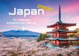 Cover-Bild zum Titel 'Japan - Im Land der aufgehenden Sonne - 2026 - Kalender DIN A3' von ''