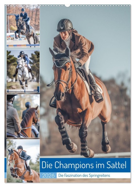 Die Champions im Sattel (Wandkalender 2026 DIN A2 hoch), CALVENDO Monatskalender - Steffen Gierok-Latniak