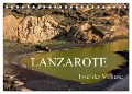Lanzarote - Insel der Vulkane (Tischkalender 2025 DIN A5 quer), CALVENDO Monatskalender - Anja Ergler