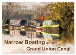 Cover-Bild zum Titel 'Narrow Boating auf dem Grand Union Canal (Wandkalender 2026 DIN A3 quer), CALVENDO Monatskalender' von 'Redi Fotografie'