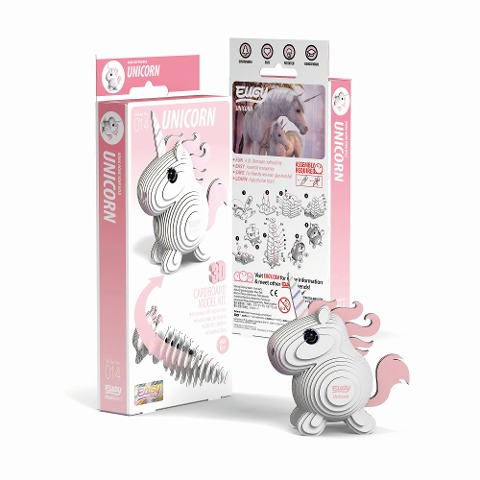 EUGY - 3D Bastelset Einhorn - 