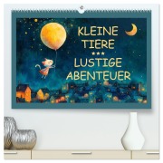 Cover-Bild zum Titel 'Kleine Tiere - Lustige Abenteuer (hochwertiger Premium Wandkalender 2026 DIN A2 quer), Kunstdruck in Hochglanz' von 'Erich Krätschmer'
