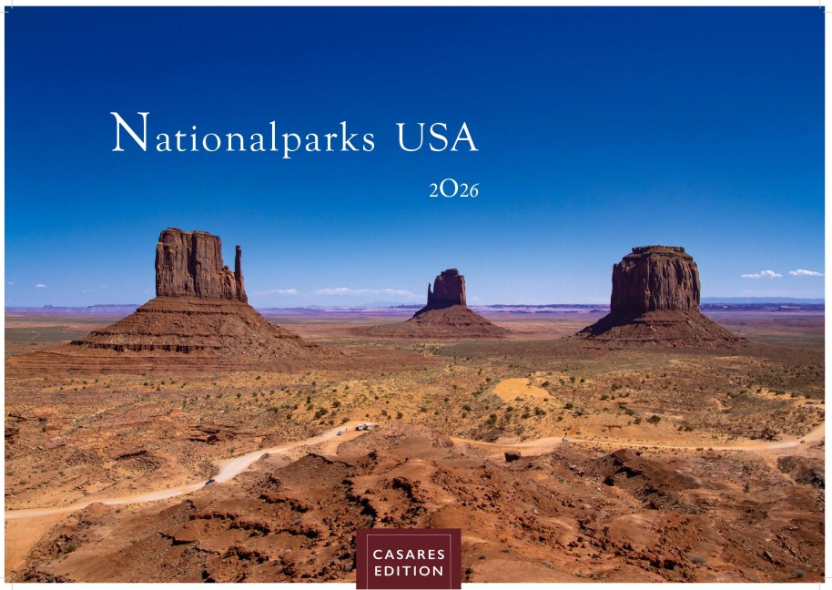 Nationalparks USA 2026 L 35x50cm - 